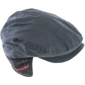 Barbour cheviot tartan cap olive on sale