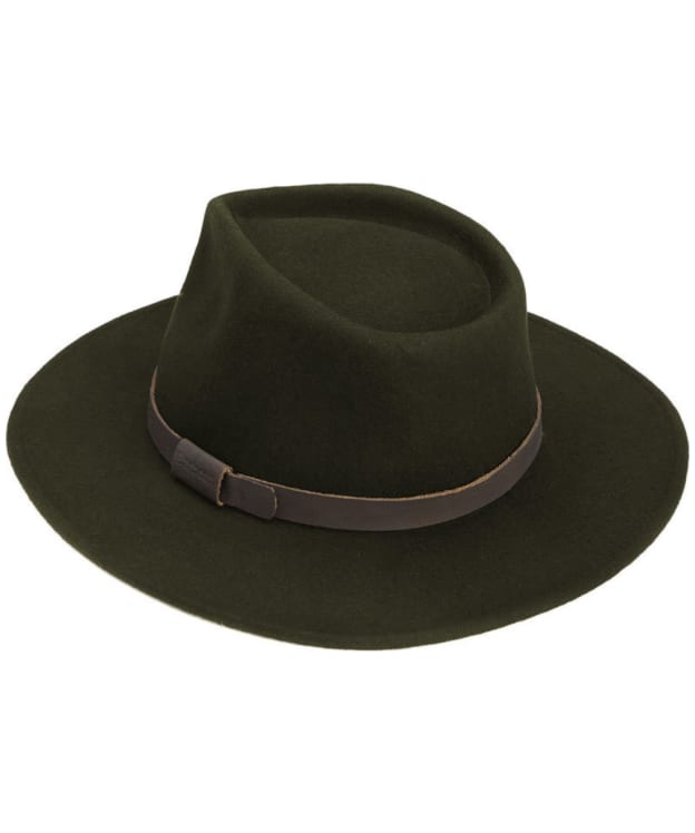 Men's Barbour Crushable Bushman Hat - Olive
