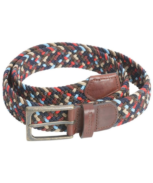 Men's Barbour Ford Belt - Navy Mix