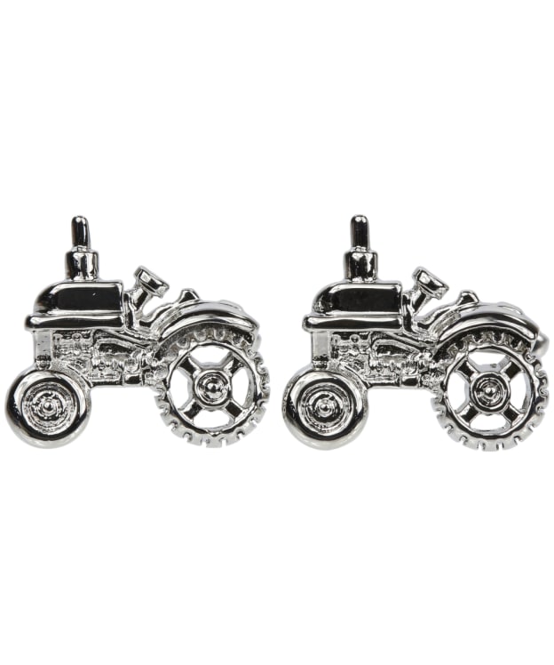Men's Soprano Silver Tractor Cufflinks - Silver