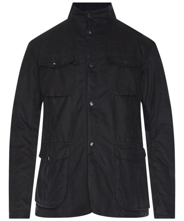 Men's Barbour Ogston Waxed Jacket - Navy