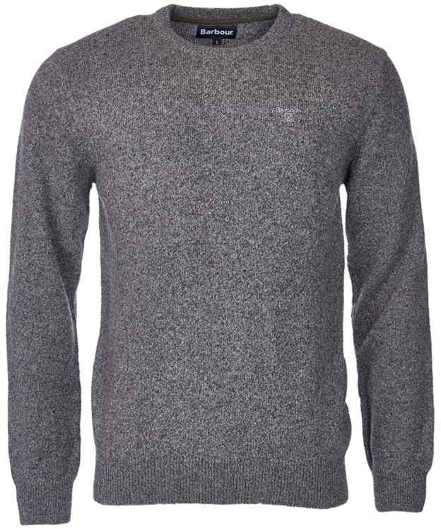 Men's Barbour Tisbury Crew Neck Sweater - Grey