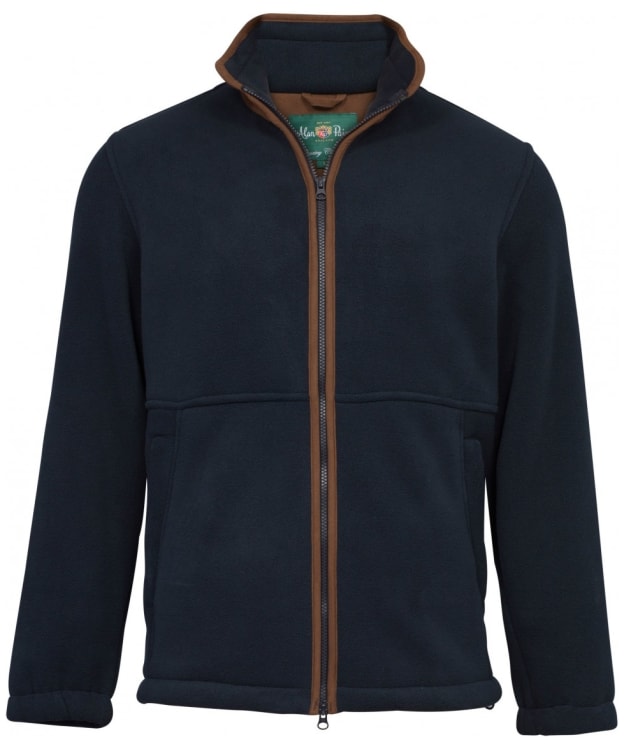 Men's Alan Paine Aylsham Full Zip Fleece Jacket - Dark Navy