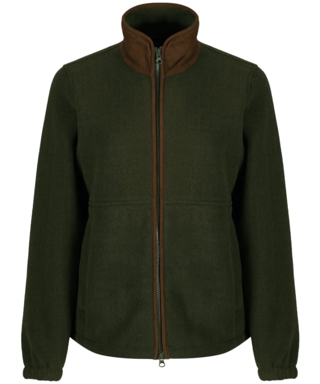 Women's Alan Paine Aylsham Full Zip Fleece Jacket - Green