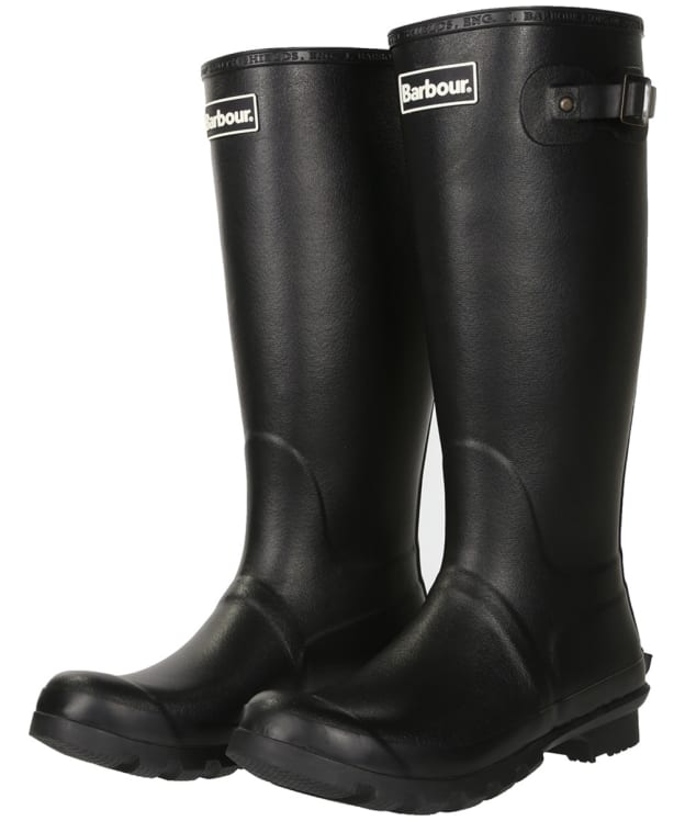 Men's Barbour Bede Tall Wellingtons - Black