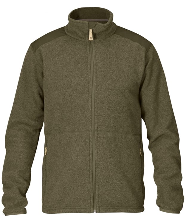 Men's Fjallraven Sten Fleece - Dark Olive