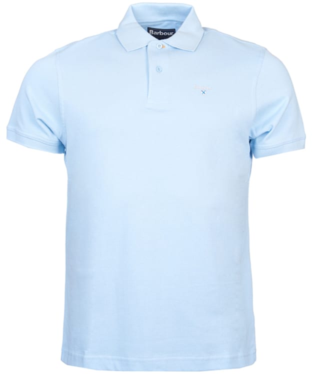 Men's Barbour Sports Polo 215G - Sky