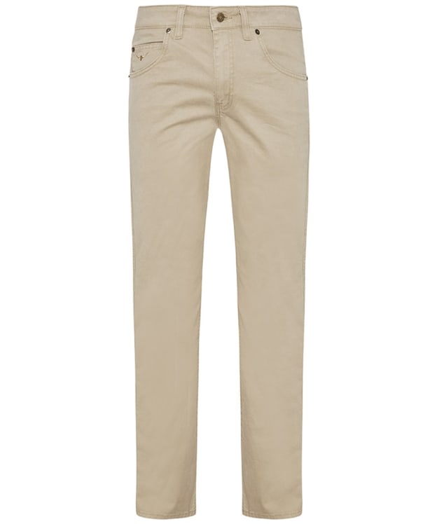 Men's R.M. Williams Linesman Stretch Drill Jeans - Regular Fit - Straight Leg - Buckskin