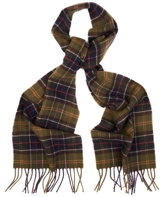Barbour Tartan Lambswool Scarf - Classic Tartan