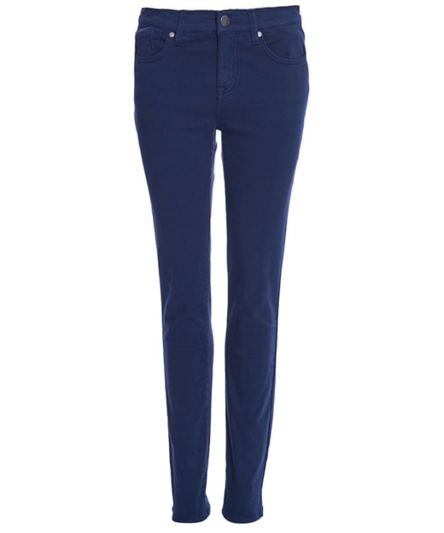 Women's Barbour Essential Slim Trousers - Navy