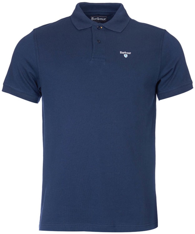 Men's Barbour Sports Polo 215G - New Navy