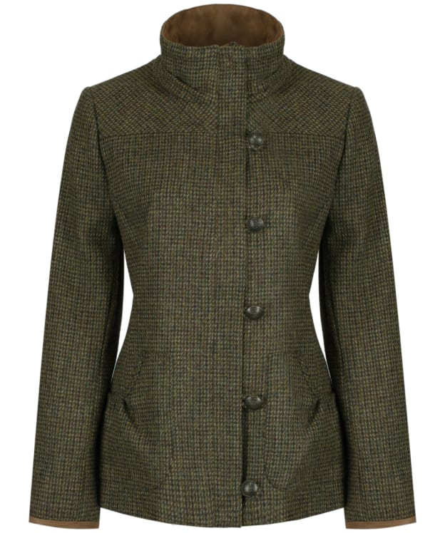 Women's Dubarry Bracken Water-Repellent Tweed Jacket - Heath