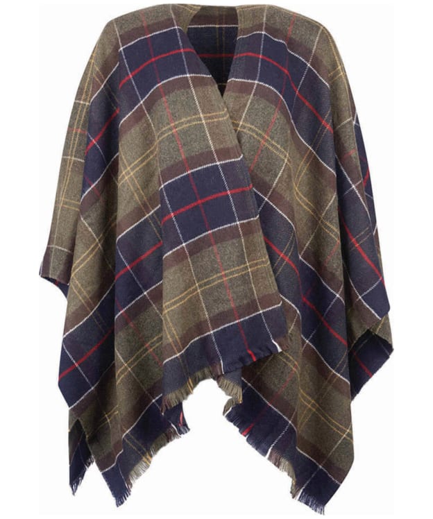 Women's Barbour Staffin Tartan Serape - Classic Tartan