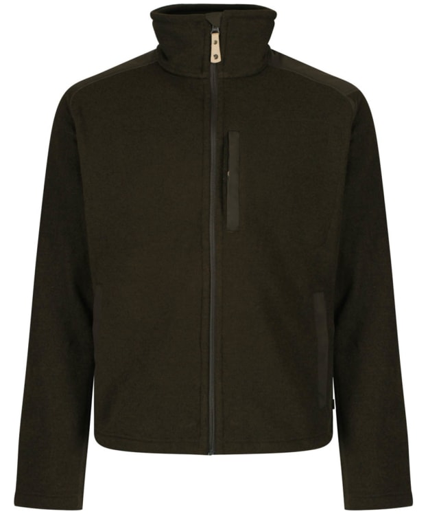 Men's Fjallraven Buck Full Zip Fleece - Dark Olive