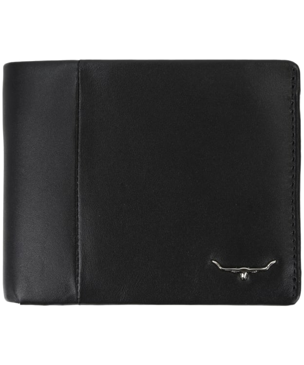Men's R.M. Williams Leather Wallet with Coin Pocket - Black