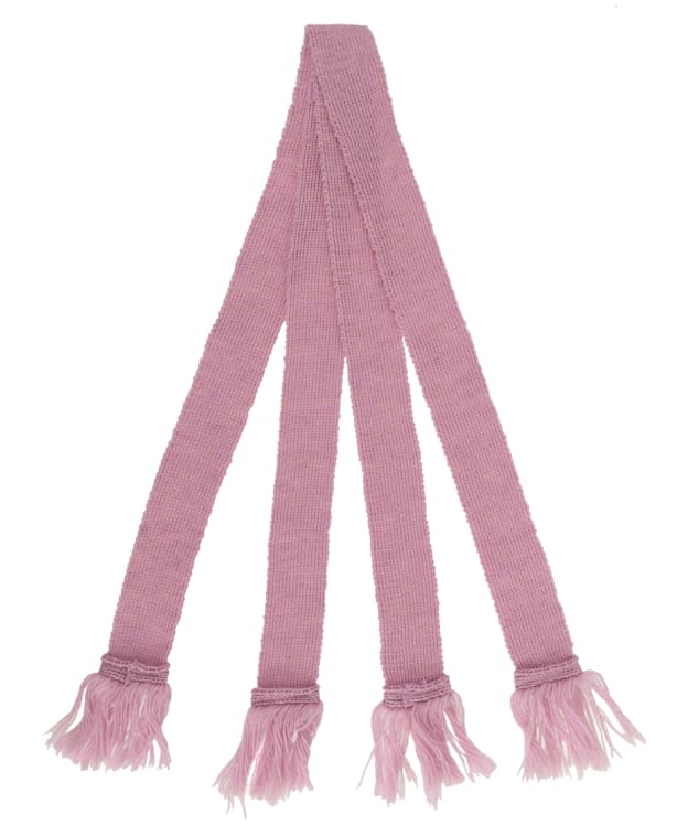 Pennine Plain Wool Rich Sock Garter - Baby Pink