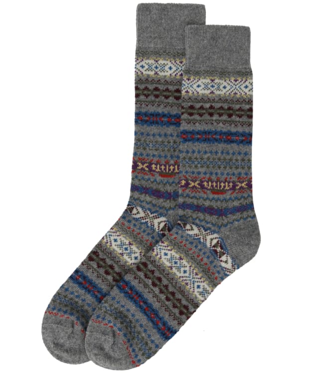 Men's Barbour Boyd Socks - Grey Mix