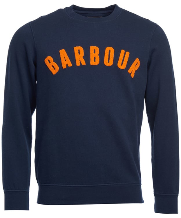 Men's Barbour Prep Logo Crew Sweater - Navy