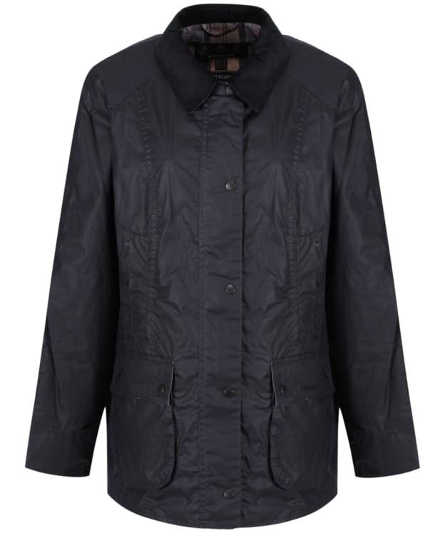 Women's Barbour Lightweight Beadnell Waxed Jacket - Royal Navy