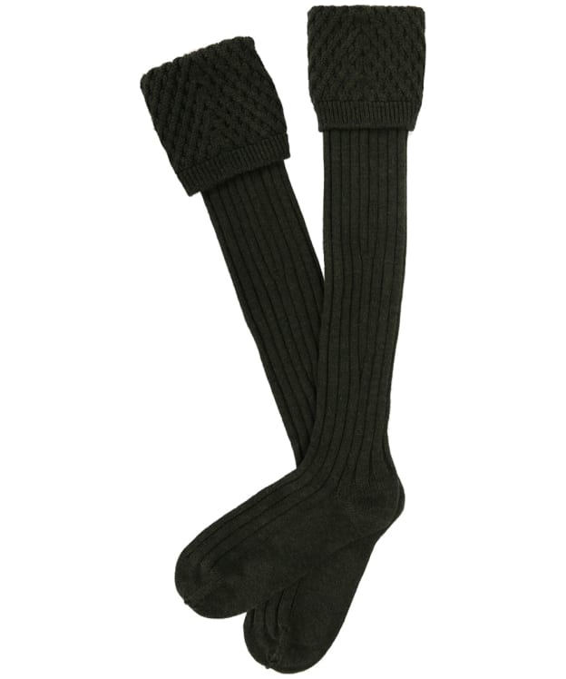Pennine Chelsea Merino Wool Socks - Hunter