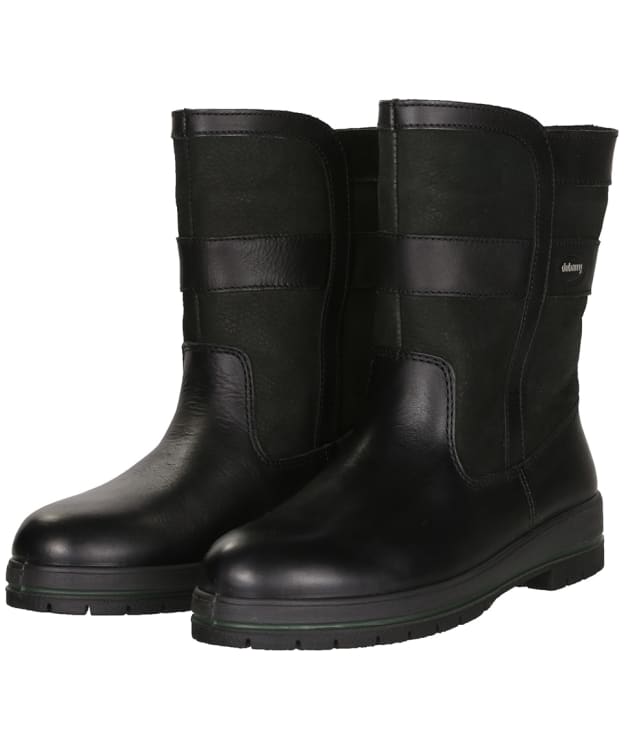 Women's Dubarry Roscommon Waterproof Leather Boots - Black