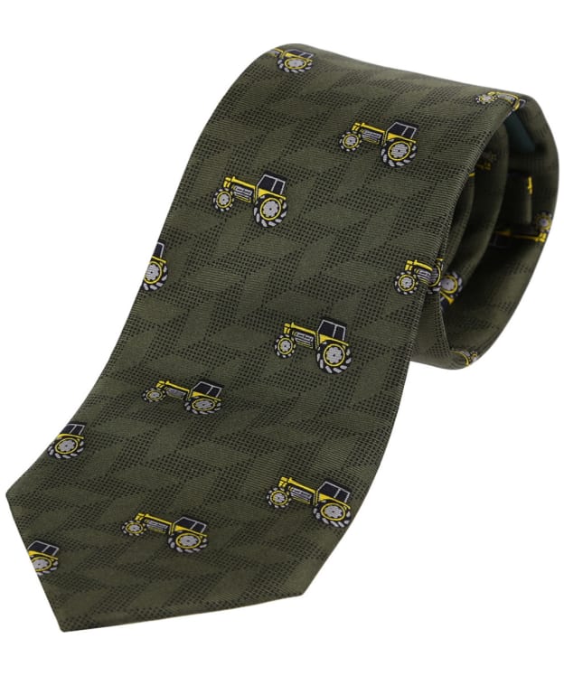 Men's Soprano Tractors Silk Tie - Green