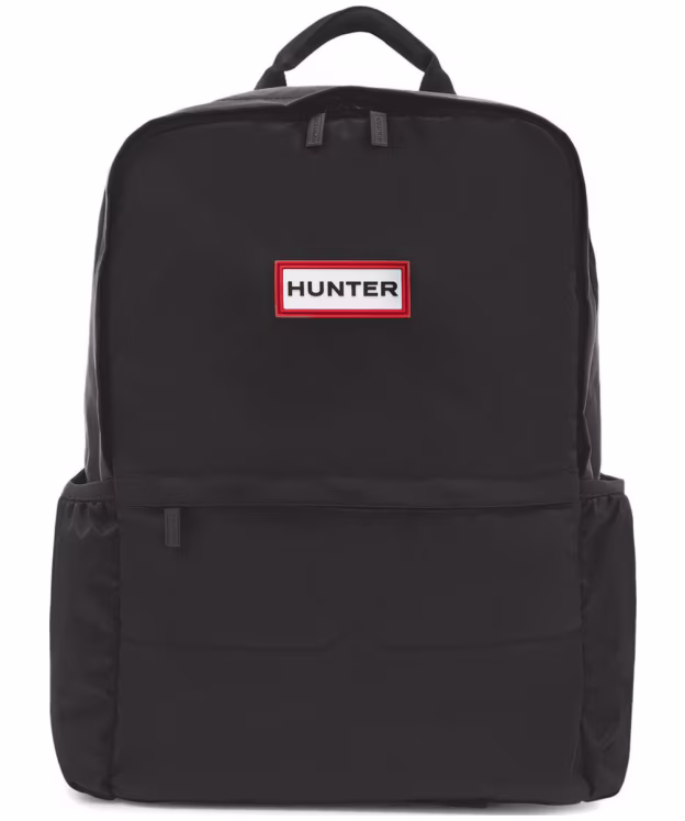Hunter Original Large Nylon Backpack - Black