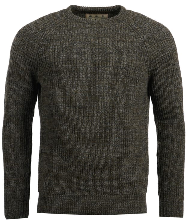 Men's Barbour Horseford Crew Neck Sweater - Olive