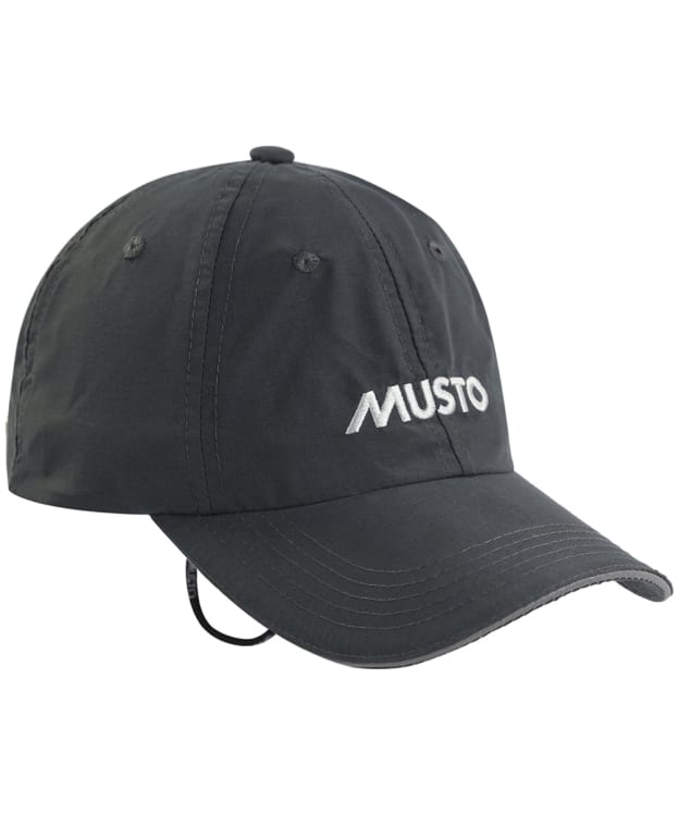 Men's Musto UV Fast Dry Adjustable Fit Crew Cap - Charcoal