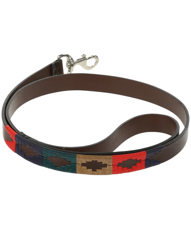 pampeano Argentine Leather Dog Lead - Navidad