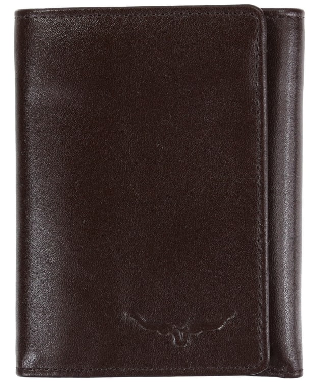 Men's R.M. Williams Small Tri-Fold Leather Wallet - Chestnut