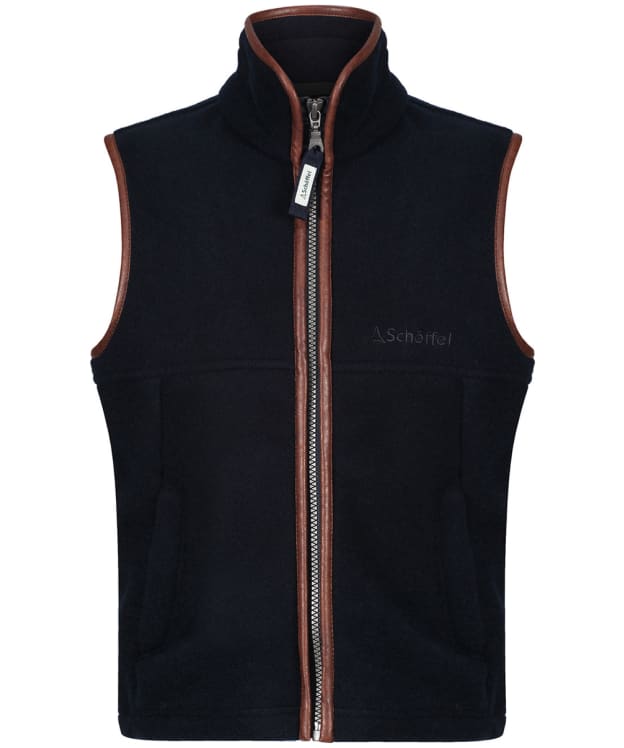 Boy's Schoffel Little Oakham Fleece Gilet, 5-14yrs - Navy