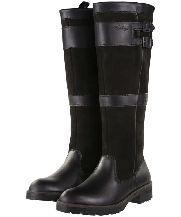 Women's Dubarry Longford GORE-TEX® Waterproof Leather Boots - Black