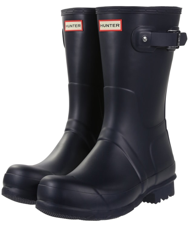 Men's Hunter Original Short Wellington Boots - Navy