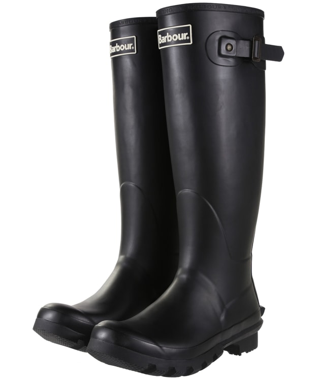 Women's Barbour Bede Tall Wellington Boots - Black
