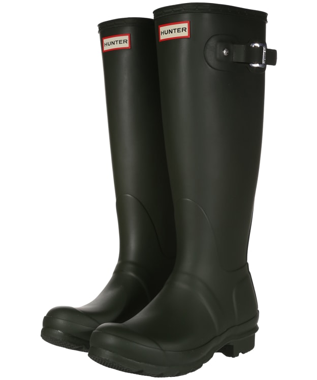 Women's Hunter Original Tall Wellington Boots - Dark Olive