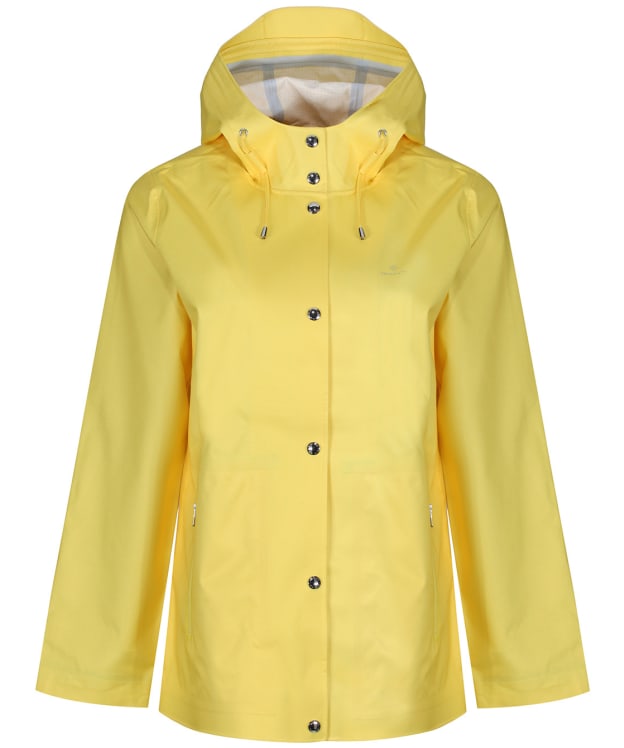 Women's GANT Rain Coat - Lemon