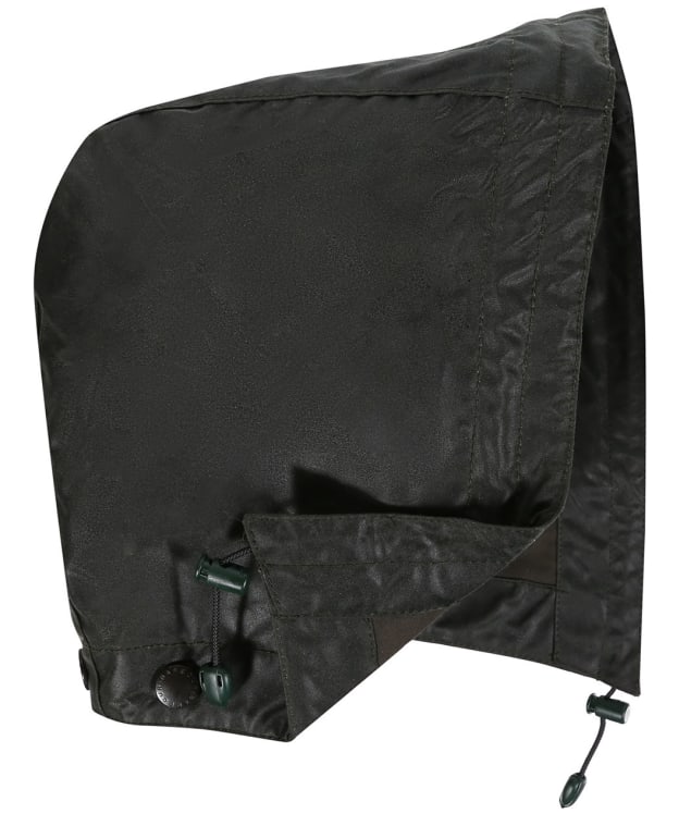 Barbour Waxed Cotton Hood (Plain Lining) - Sage