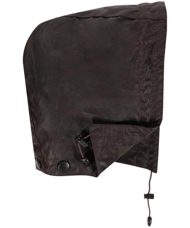 Barbour Waxed Cotton Hood (Plain Lining) - Rustic