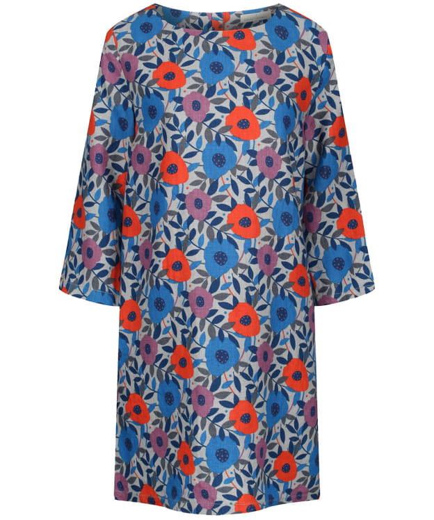 Women's Seasalt Sol Blaze Tunic Top - Flower Collage Cobble