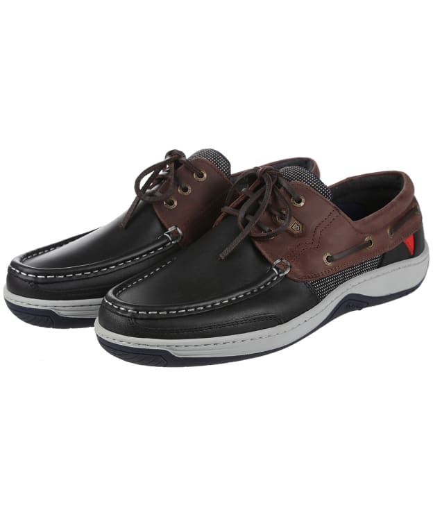 Men's Dubarry Regatta DryFast-DrySoft™ Water-Resistant Boat Shoes - Navy / Brown