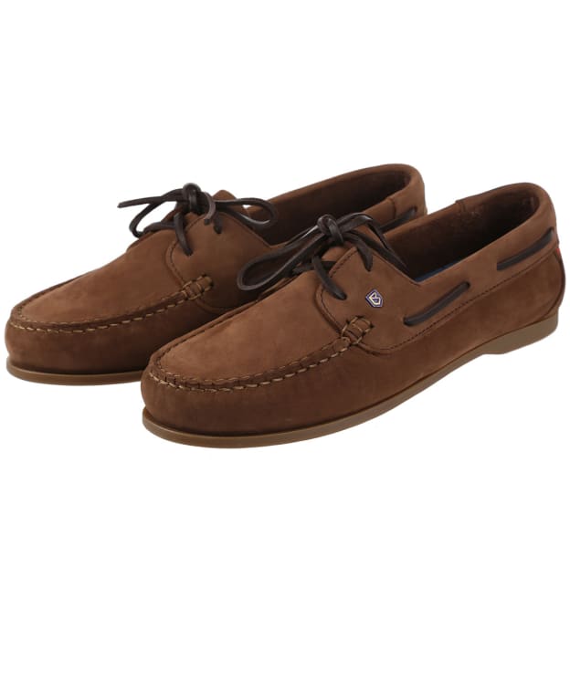Women's Dubarry Aruba Leather Deck Shoes - Cafe