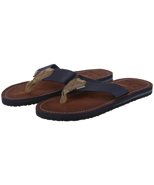 Men's Barbour Toeman Beach Sandals - Navy