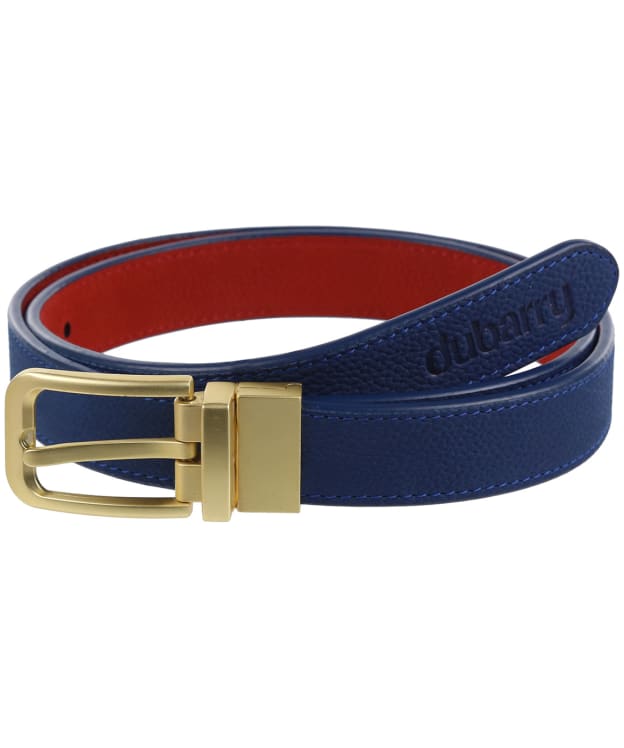 Dubarry Foynes Reversible 100% Leather Belt - Royal Blue