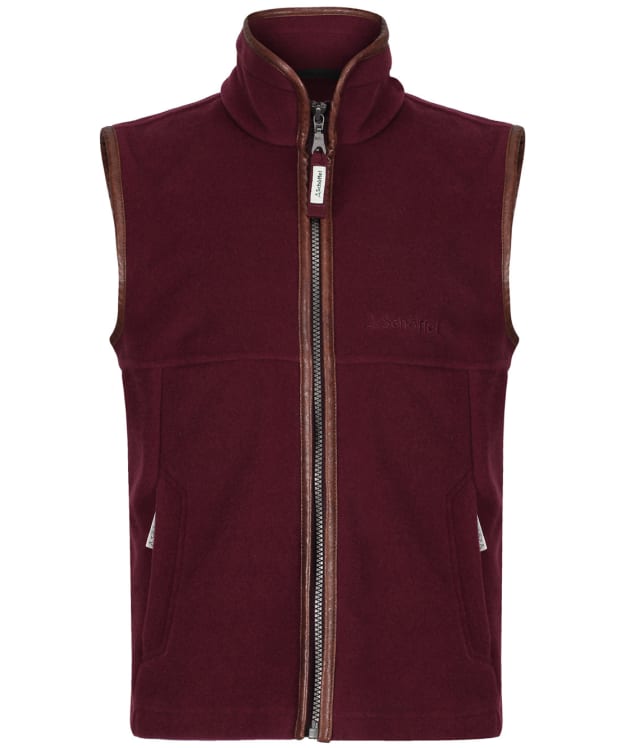 Boy's Schoffel Little Oakham Fleece Gilet, 5-14yrs - Fig