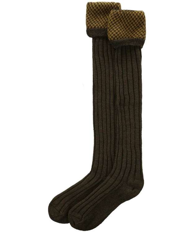 Men's Pennine Penrith Wool Rich Shooting Socks - Pollen