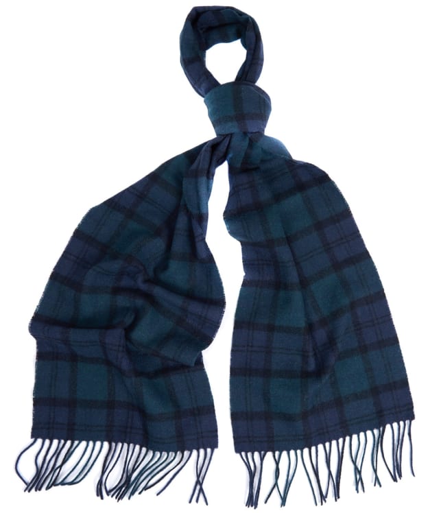Barbour Tartan Lambswool Scarf - Black Watch