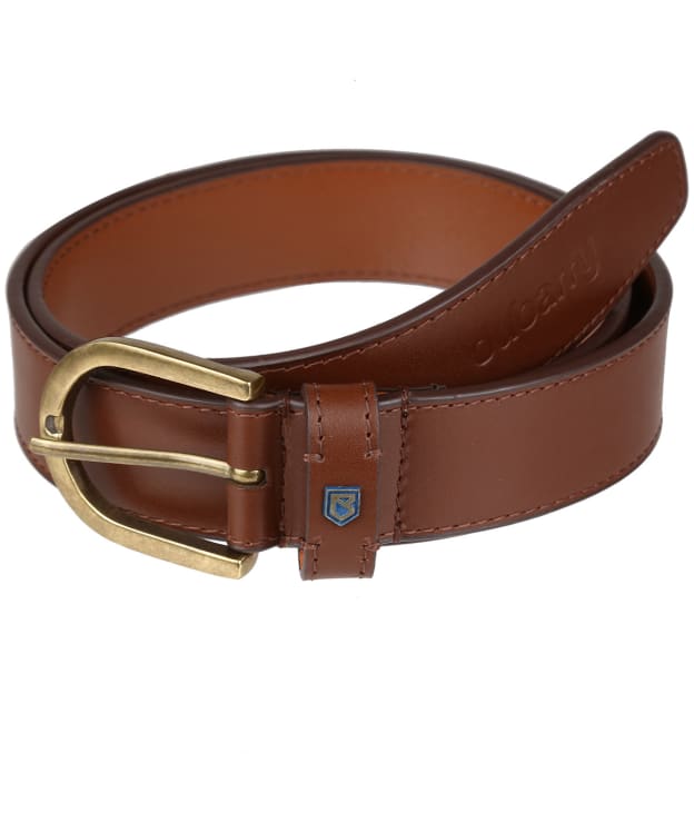 Men's Dubarry Porthall Leather Belt - Chestnut