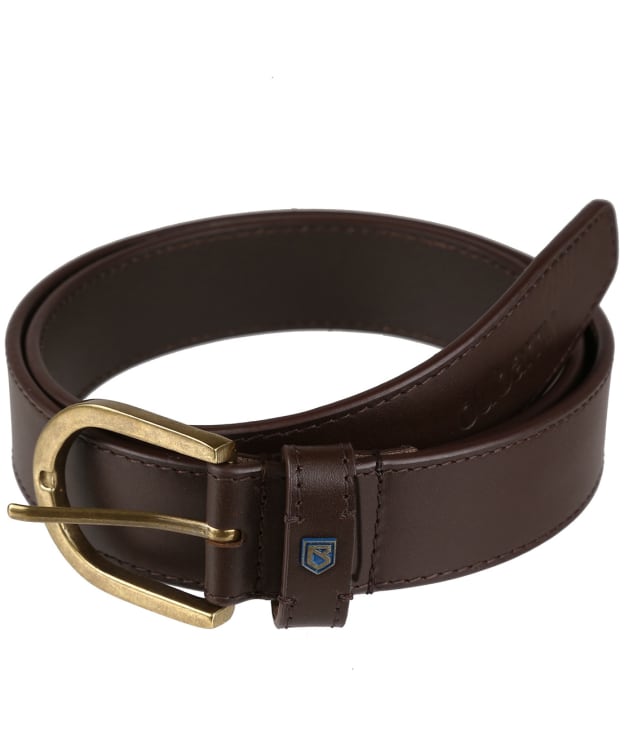 Men's Dubarry Porthall Leather Belt - Brown