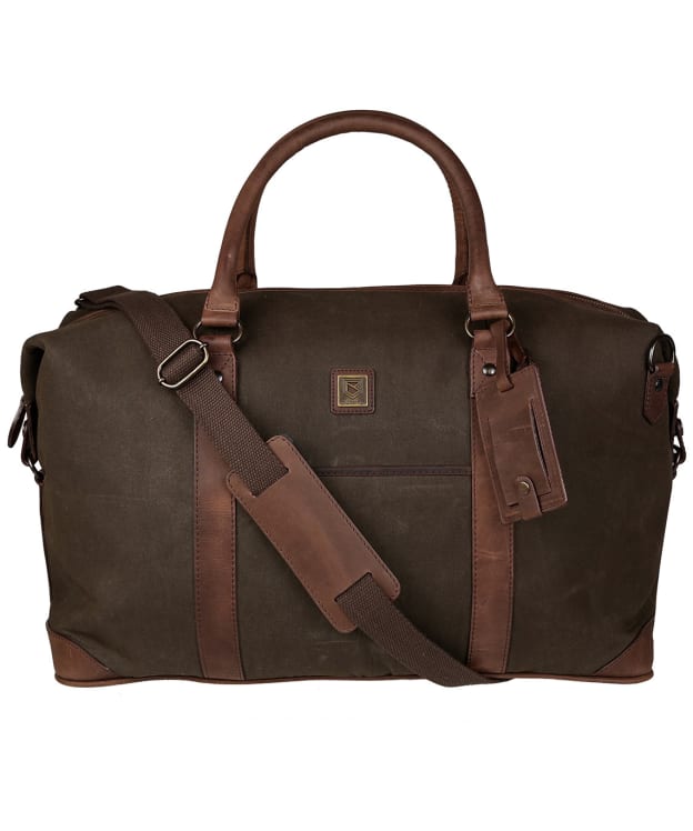 Dubarry Brittas Wax Cotton Holdall Travel Bag - Olive
